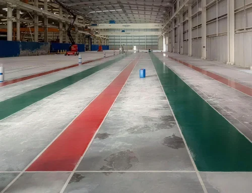 Nave Industrial I em Resina Epóxi